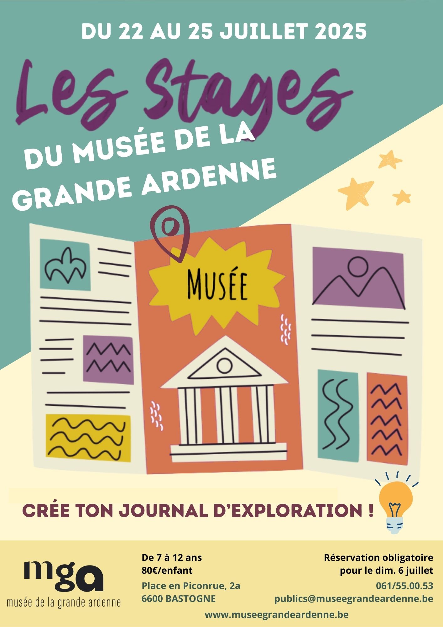 Stage d’été au Musée