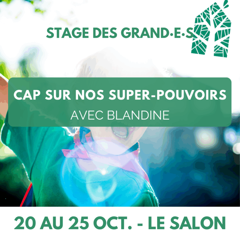 Cap sur nos super-pouvoirs