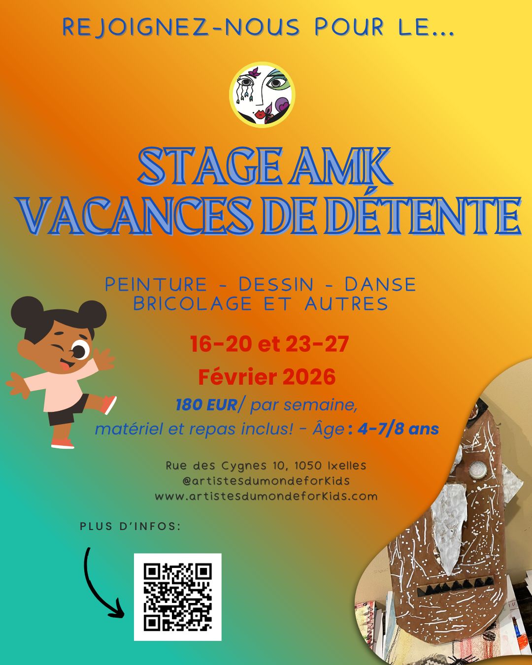 Stage AMK vacances de détente
