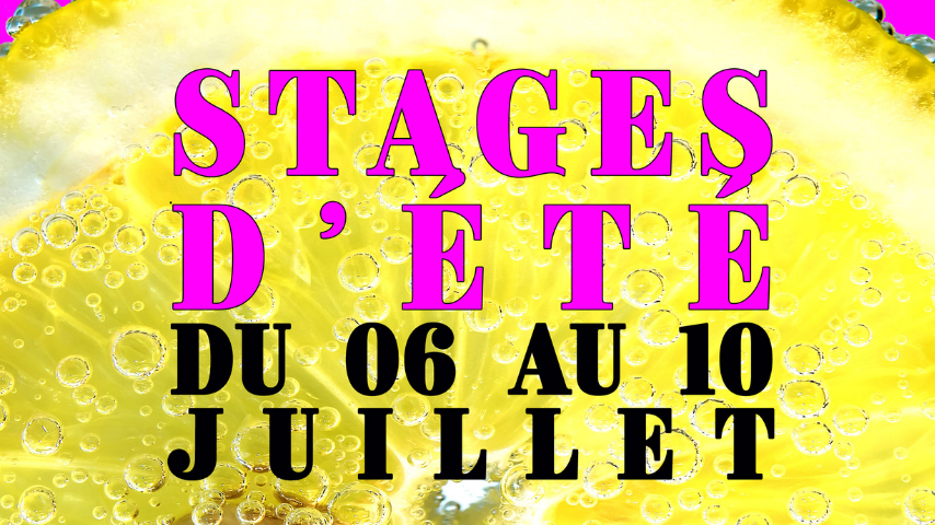 Stages d'été 2026