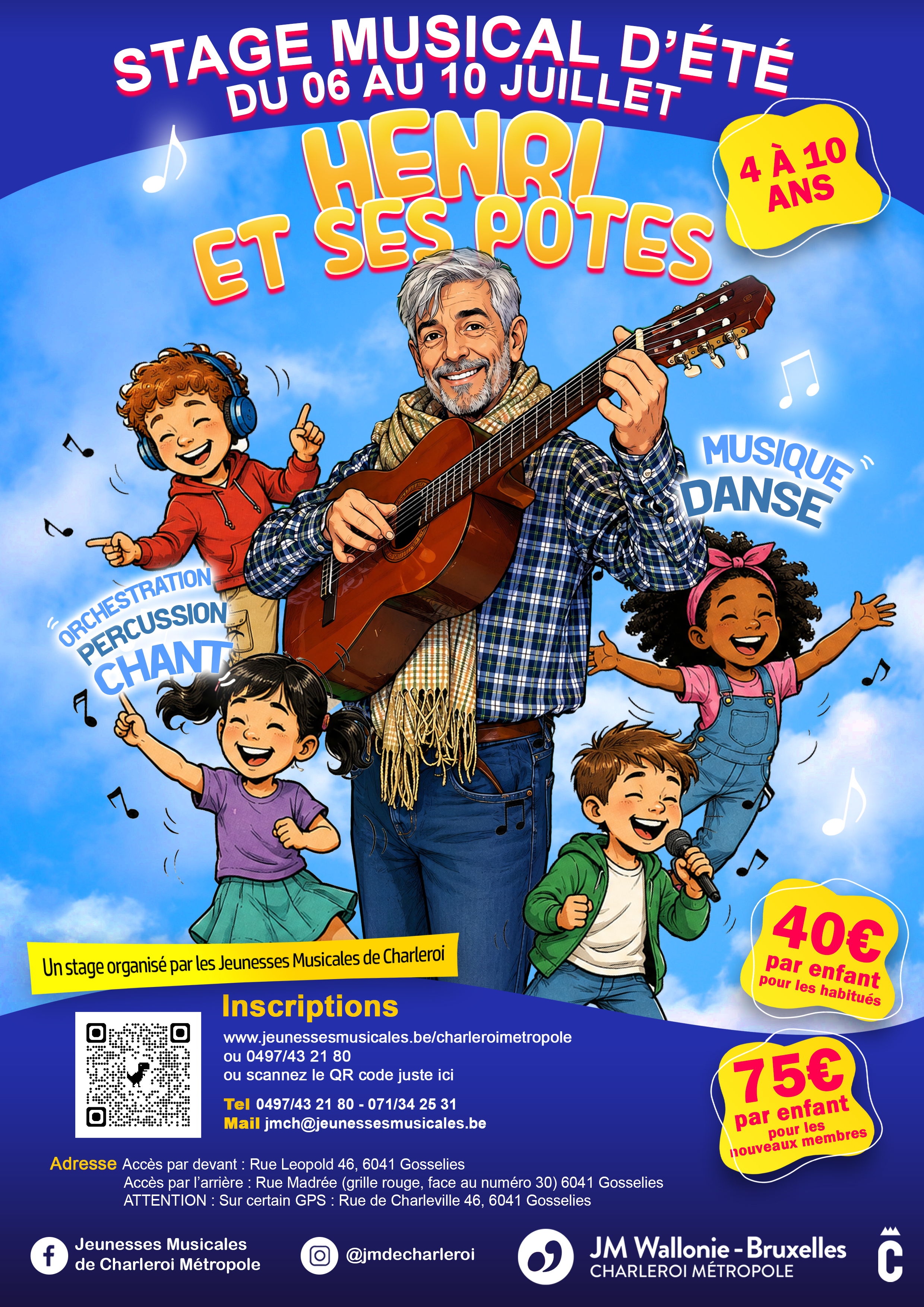 Stage Musical - Ete 2026