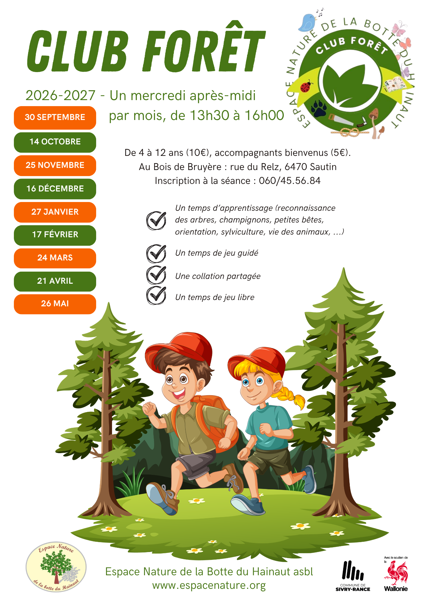 Club Forêt 2025-2026
