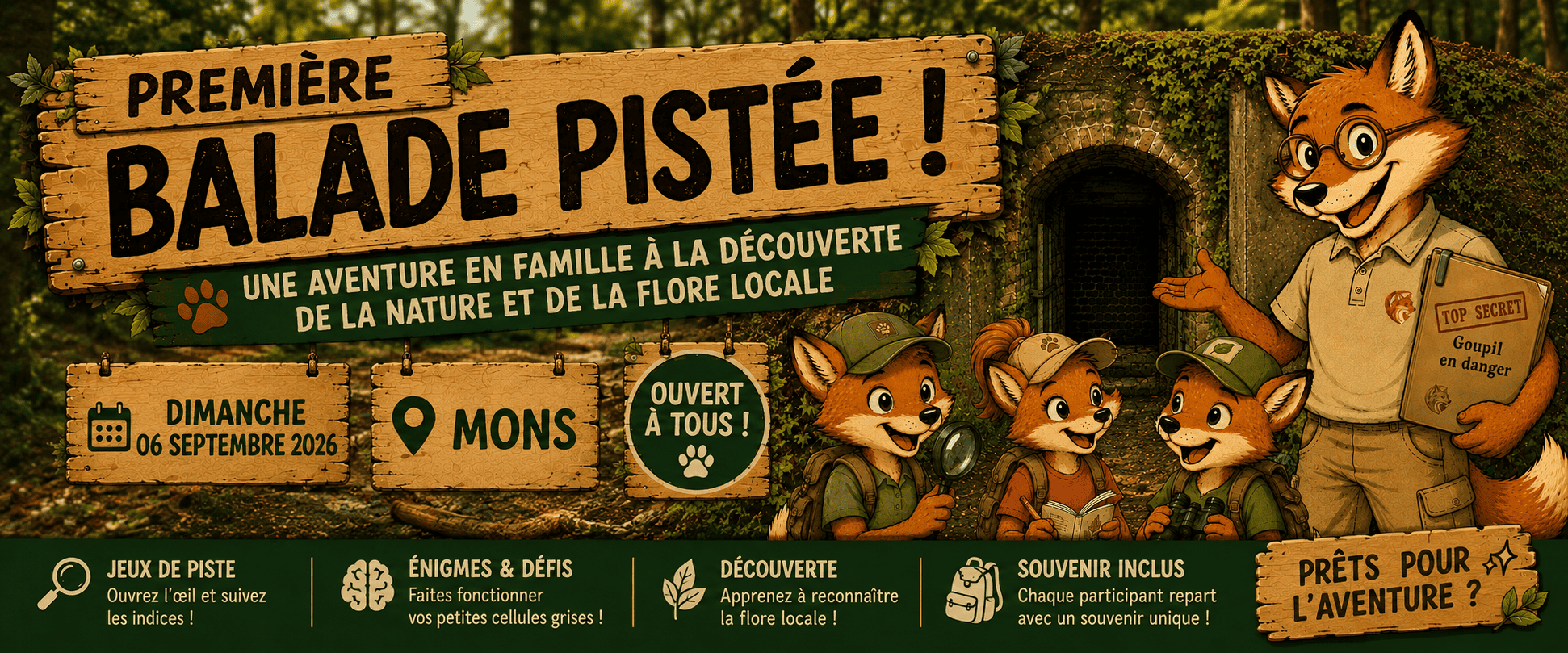 Jeu de piste: Goupil en danger