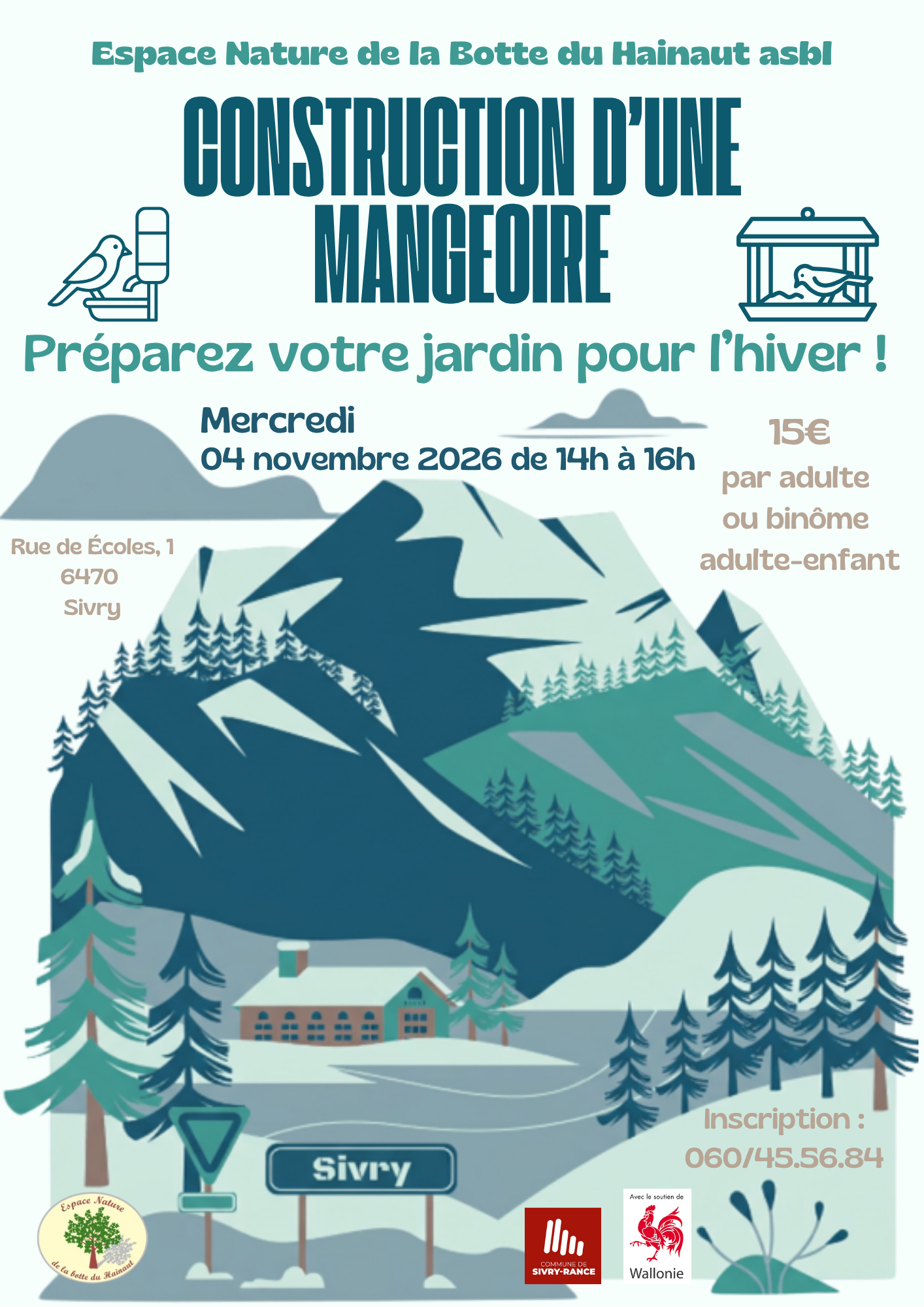 Construction d'une mangeoire